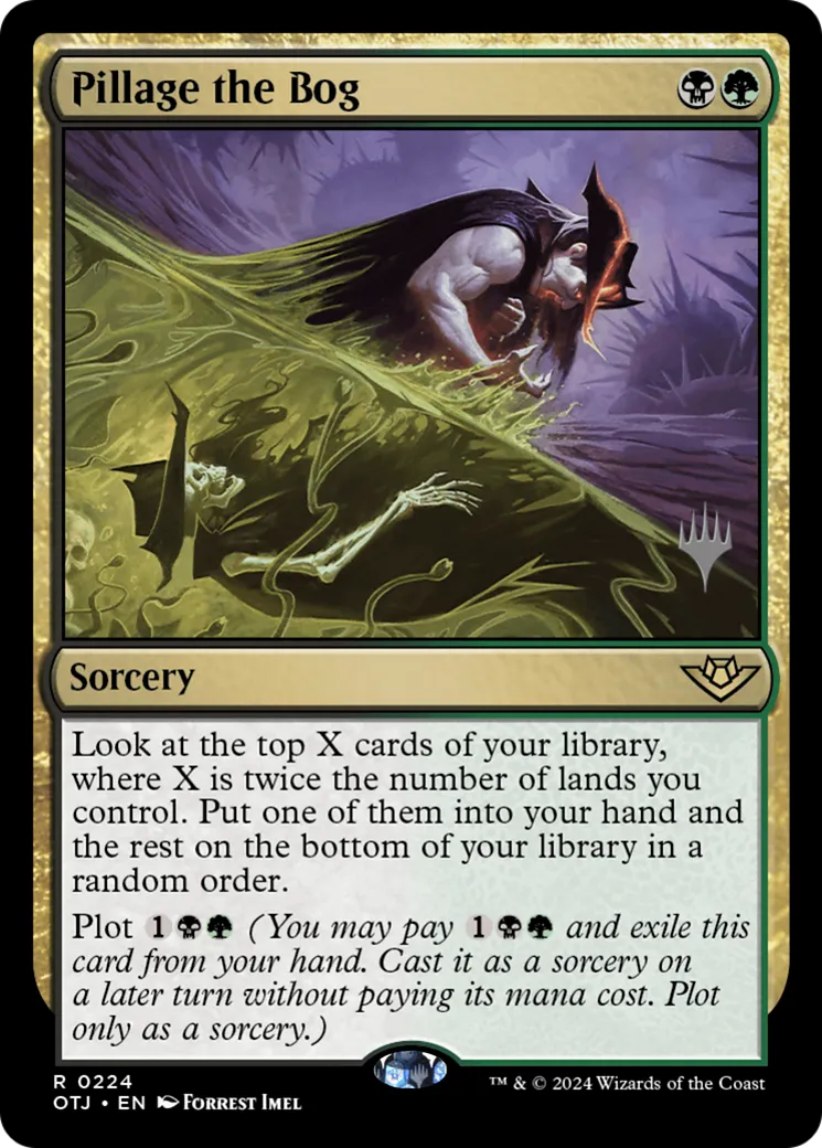 Piller le marais — Outlaws of Thunder Junction Promos — Magic: The Gathering