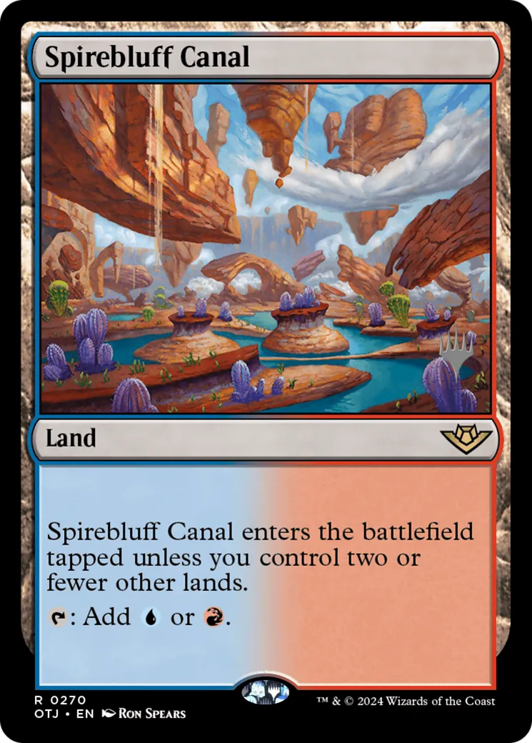 Canal du belvédère — Outlaws of Thunder Junction Promos — Magic: The Gathering