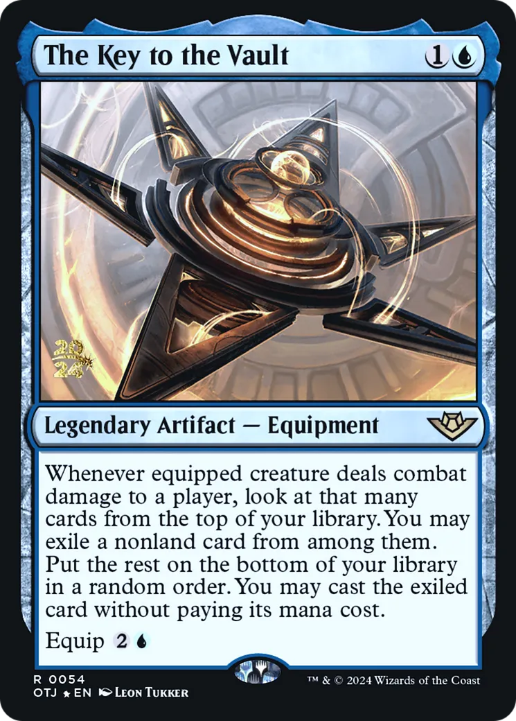 The Key to the Vault — Outlaws of Thunder Junction Promos — Magic: The Gathering