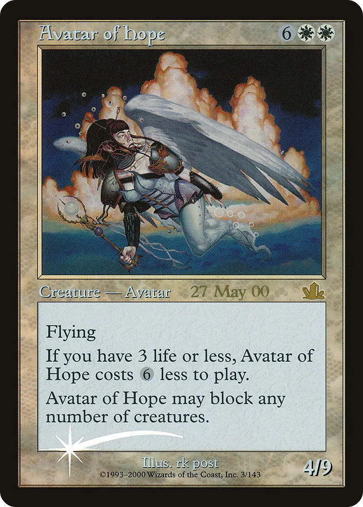 Avatar of Hope — Prophecy Promos — Magic: The Gathering