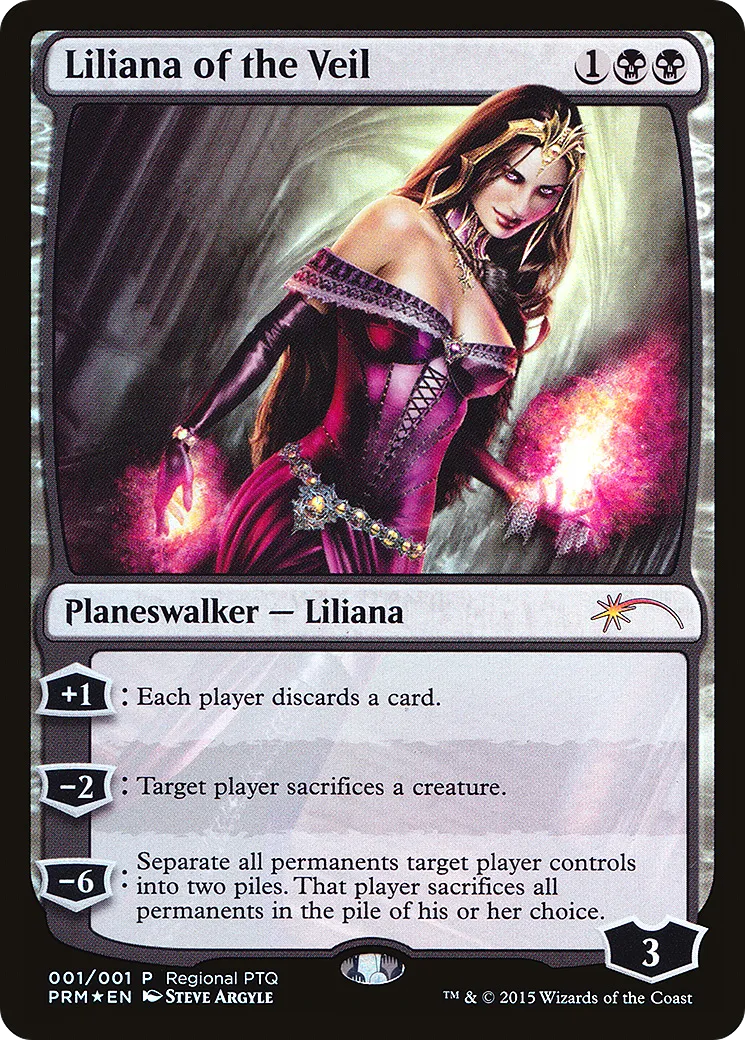 Liliana of the Veil — Pro Tour Promos — Magic: The Gathering