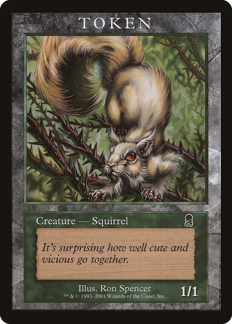 Squirrel — Magic Player Rewards 2002 — Magic: The Gathering