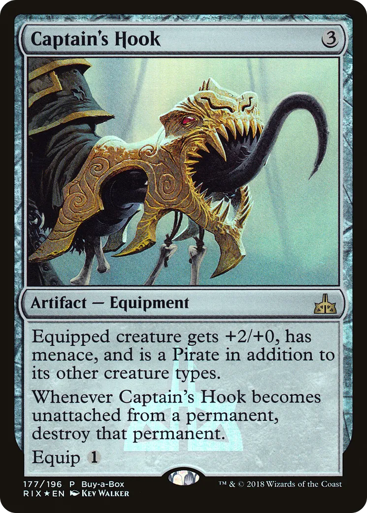 Crochet du capitaine — Rivals of Ixalan Promos — Magic: The Gathering