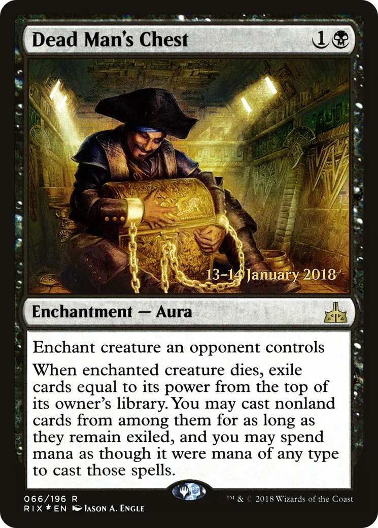 Dead Man's Chest — Rivals of Ixalan Promos — Magic: The Gathering