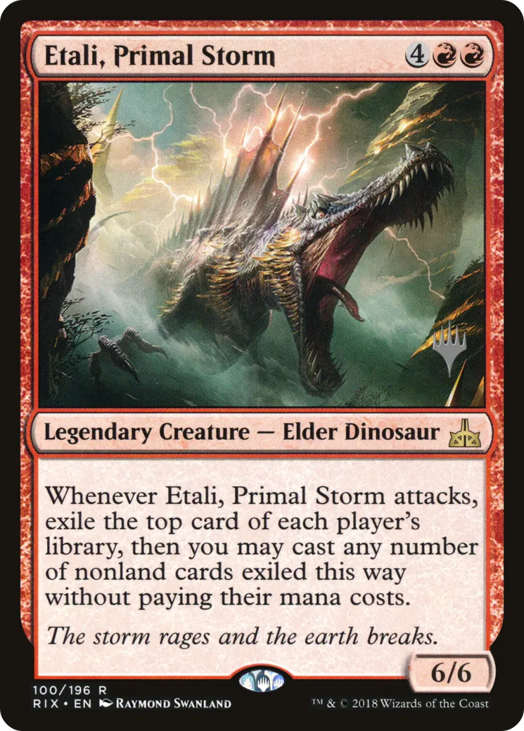 Etali, Primal Storm — Rivals of Ixalan Promos — Magic: The Gathering