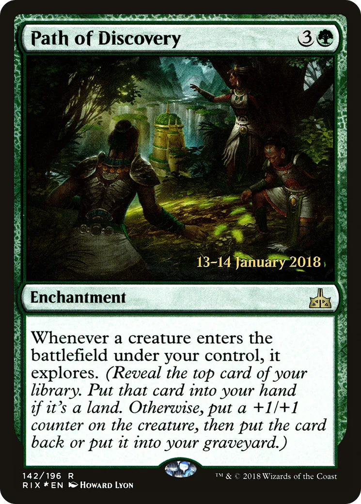 Chemin de la découverte — Rivals of Ixalan Promos — Magic: The Gathering