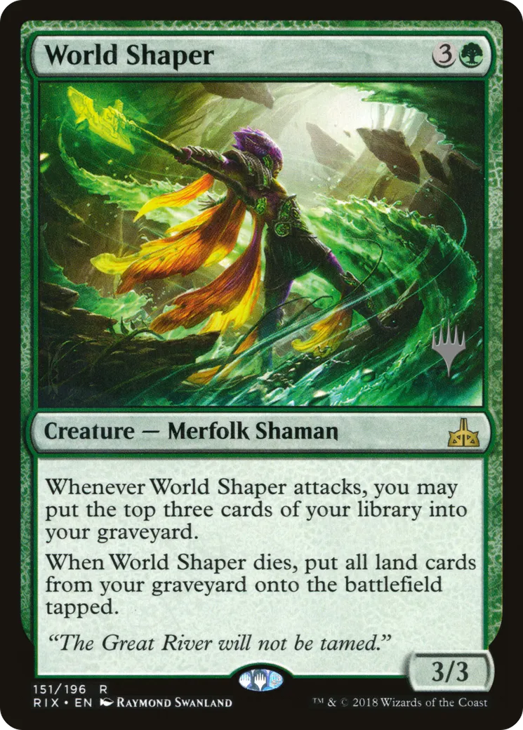 World Shaper — Rivals of Ixalan Promos — Magic: The Gathering