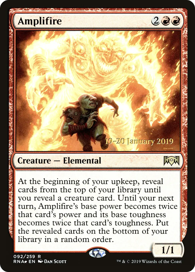Amplifire — Ravnica Allegiance Promos — Magic: The Gathering