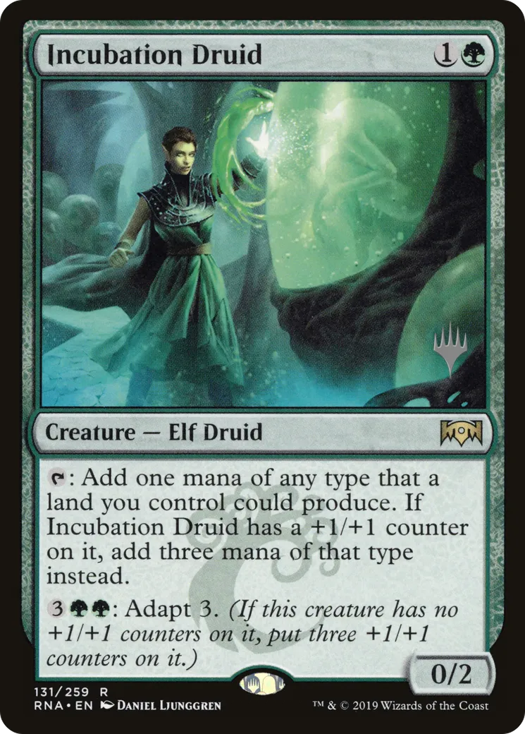 Incubation Druid — Ravnica Allegiance Promos — Magic: The Gathering