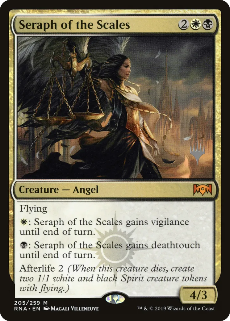 Seraph of the Scales — Ravnica Allegiance Promos — Magic: The Gathering