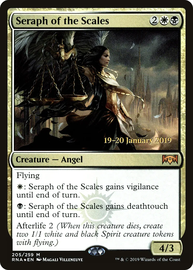 Séraphine de la Balance — Ravnica Allegiance Promos — Magic: The Gathering