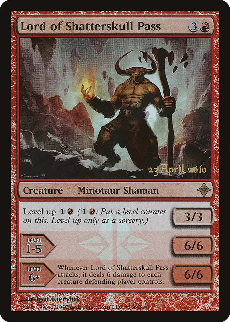 Seigneur du Col de Fracassecrâne — Rise of the Eldrazi Promos — Magic: The Gathering