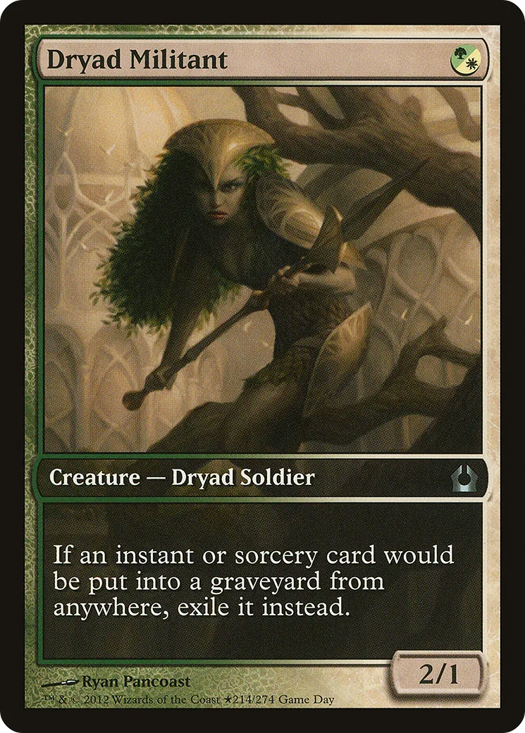 Militante dryade — Return to Ravnica Promos — Magic: The Gathering