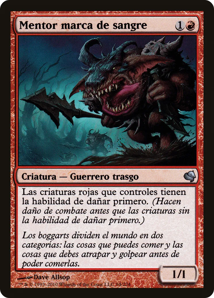 Bloodmark Mentor — Salvat 2011 — Magic: The Gathering