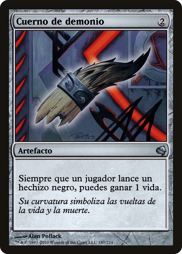 Demon's Horn — Salvat 2011 — Magic: The Gathering