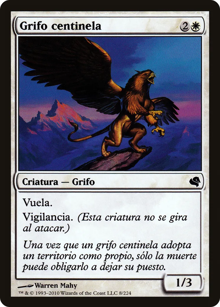 Griffin Sentinel — Salvat 2011 — Magic: The Gathering