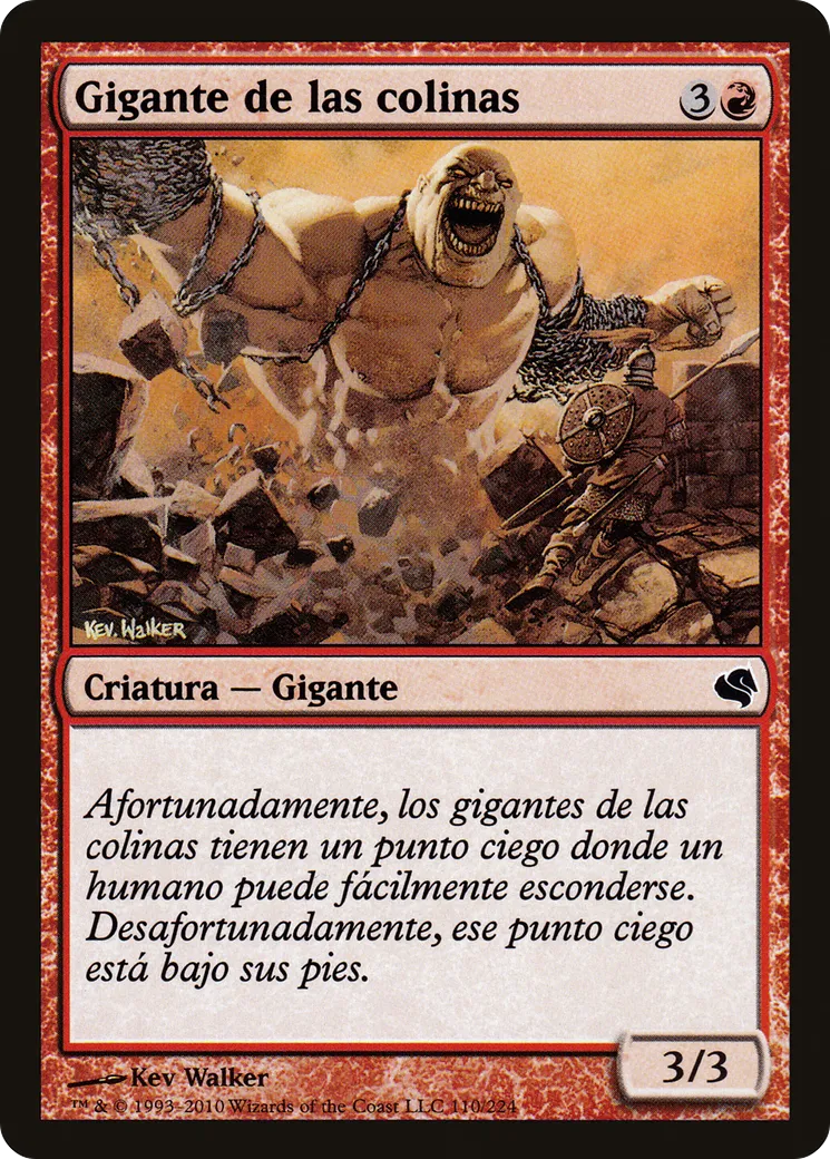 Géant des collines — Salvat 2011 — Magic: The Gathering
