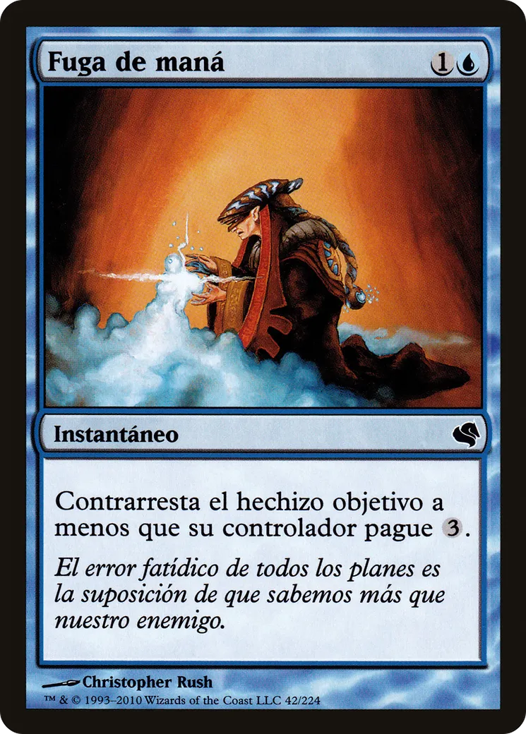 Fuite de mana — Salvat 2011 — Magic: The Gathering
