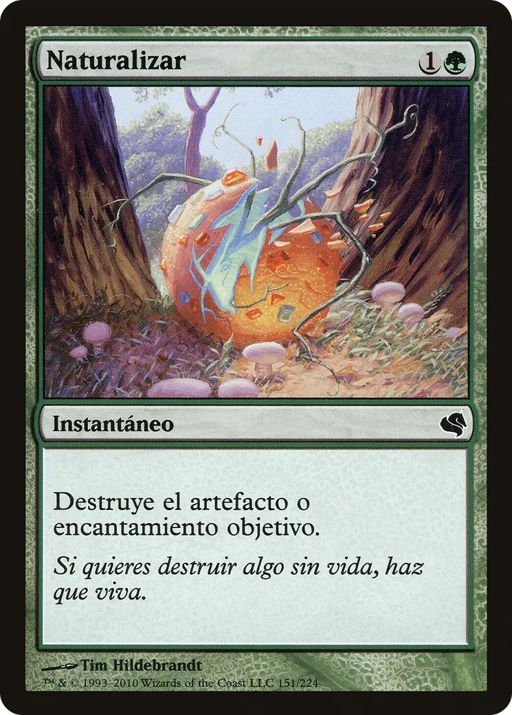 Naturalize — Salvat 2011 — Magic: The Gathering