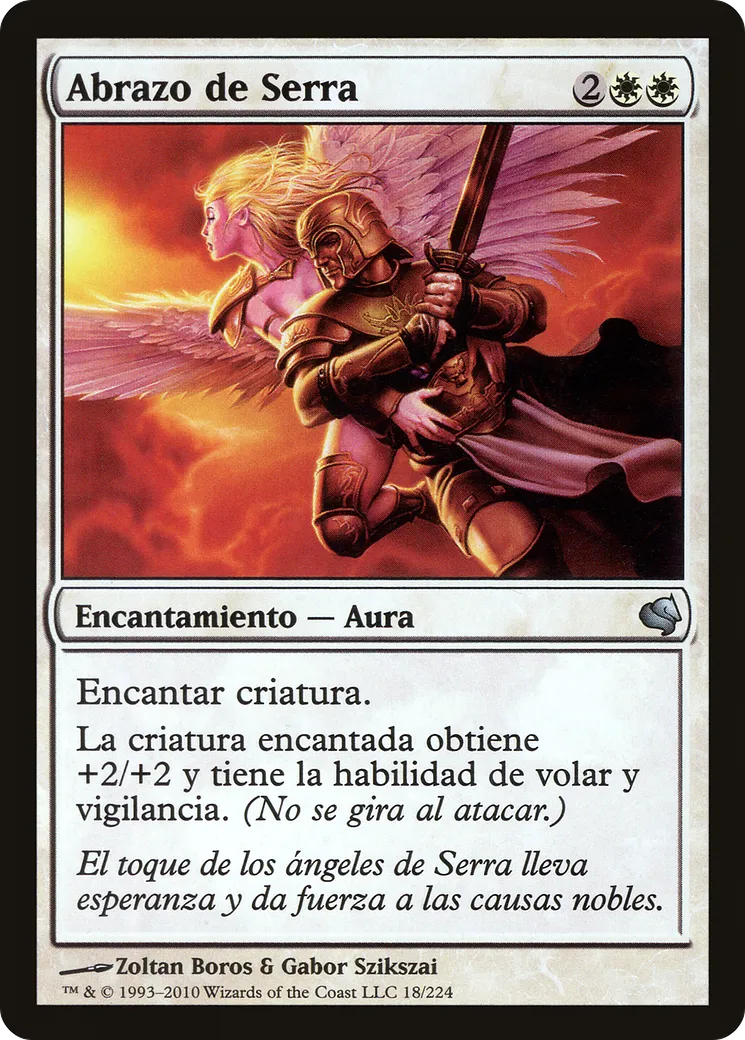 Étreinte de Serra — Salvat 2011 — Magic: The Gathering
