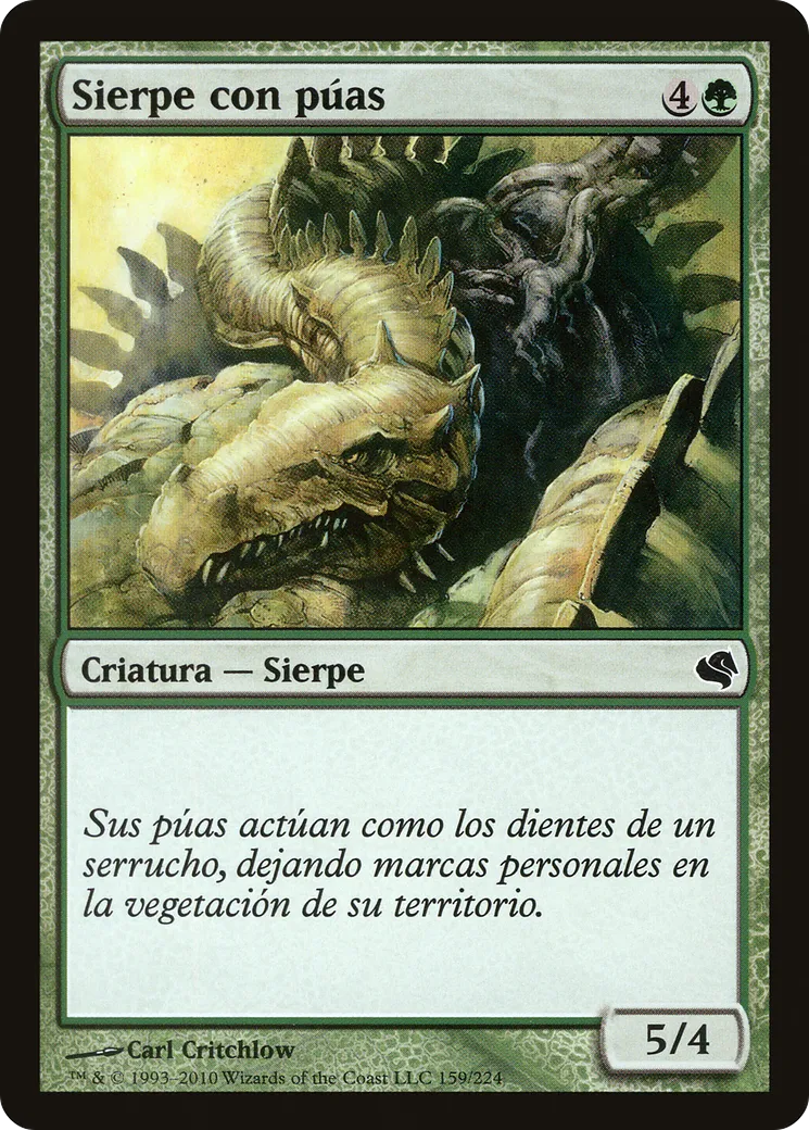 Spined Wurm — Salvat 2011 — Magic: The Gathering