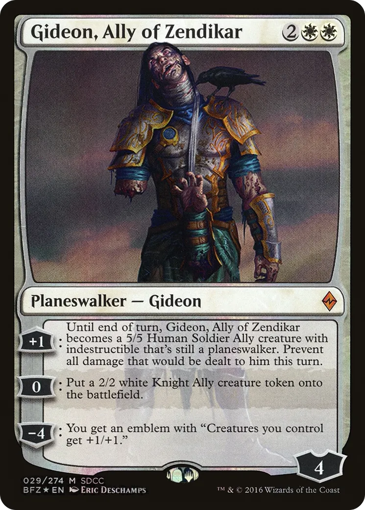 Gideon, allié de Zendikar — San Diego Comic-Con 2016 — Magic: The Gathering