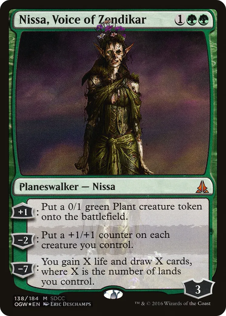 Nissa, voix de Zendikar — San Diego Comic-Con 2016 — Magic: The Gathering