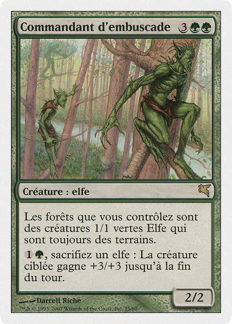 Commandant d'embuscade — Salvat 2005 — Magic: The Gathering