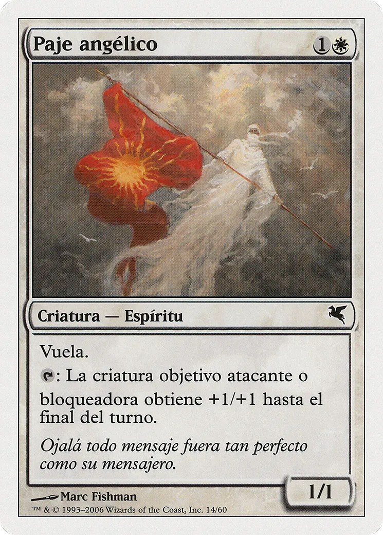 Angelic Page — Salvat 2005 — Magic: The Gathering