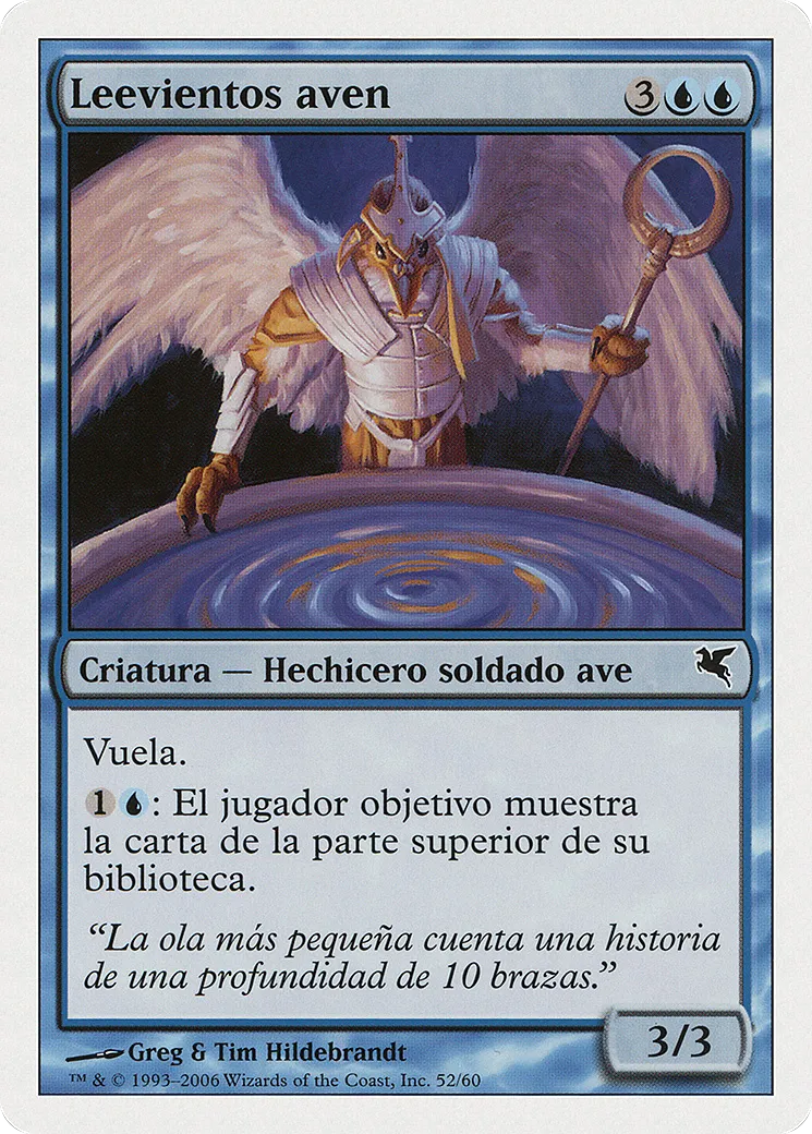 Aven Windreader — Salvat 2005 — Magic: The Gathering