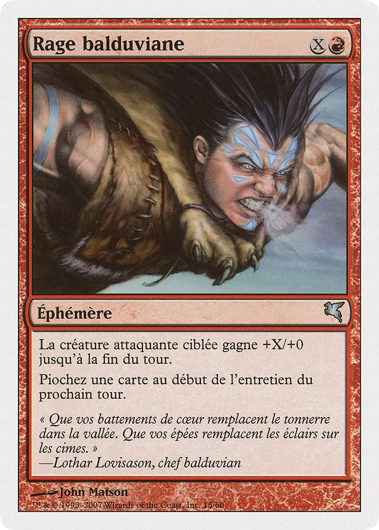 Rage balduviane — Salvat 2005 — Magic: The Gathering