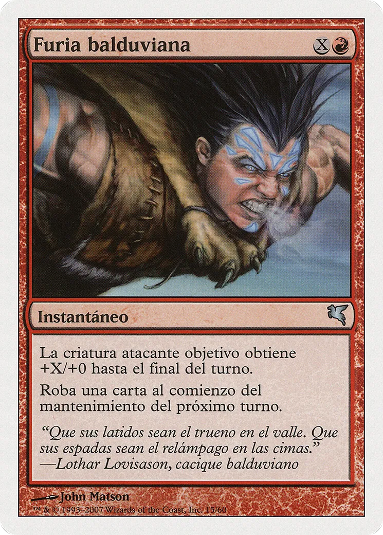 Balduvian Rage — Salvat 2005 — Magic: The Gathering