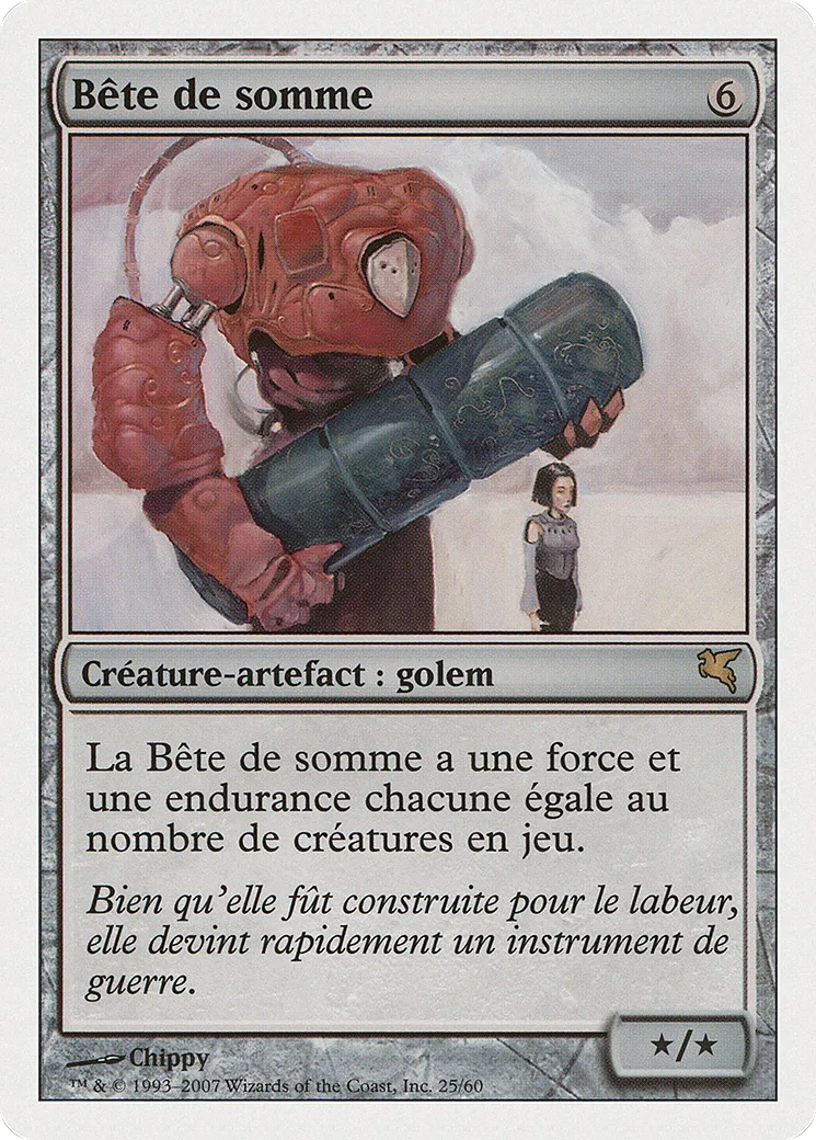 Bête de somme — Salvat 2005 — Magic: The Gathering