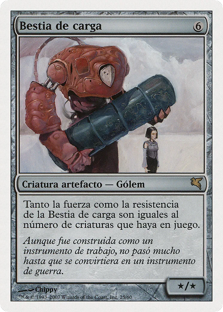 Beast of Burden — Salvat 2005 — Magic: The Gathering
