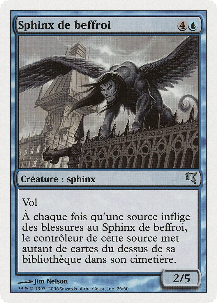 Sphinx de beffroi — Salvat 2005 — Magic: The Gathering