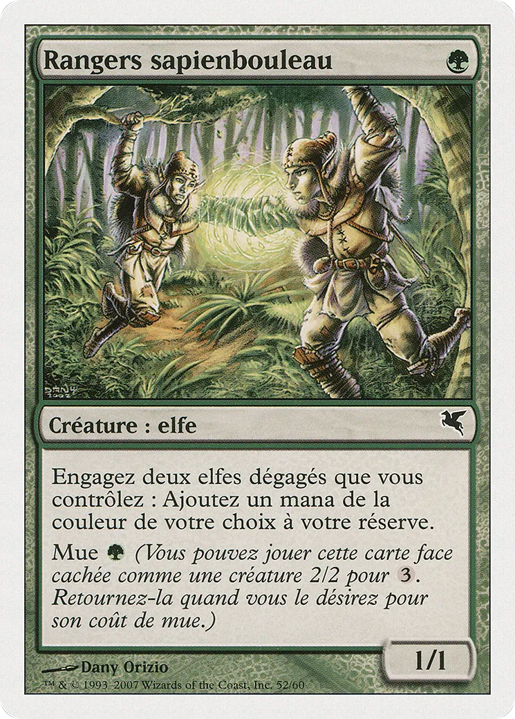 Rangers sapienbouleau — Salvat 2005 — Magic: The Gathering