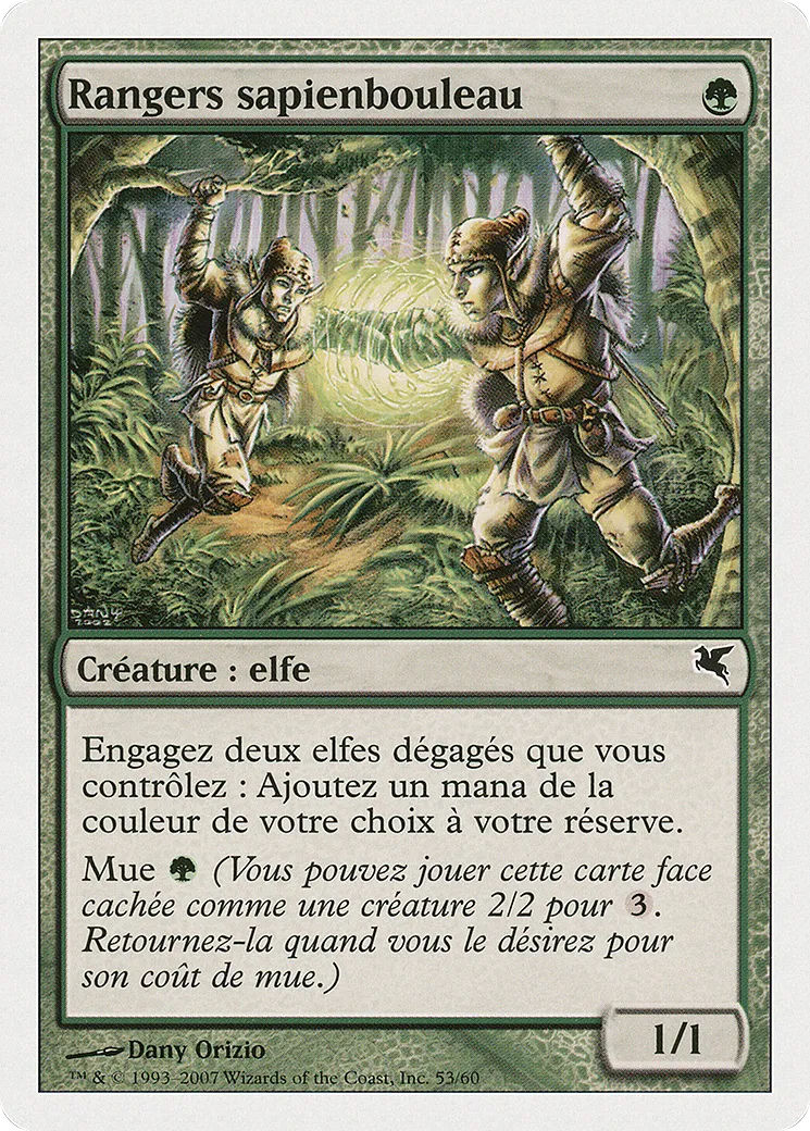 Rangers sapienbouleau — Salvat 2005 — Magic: The Gathering