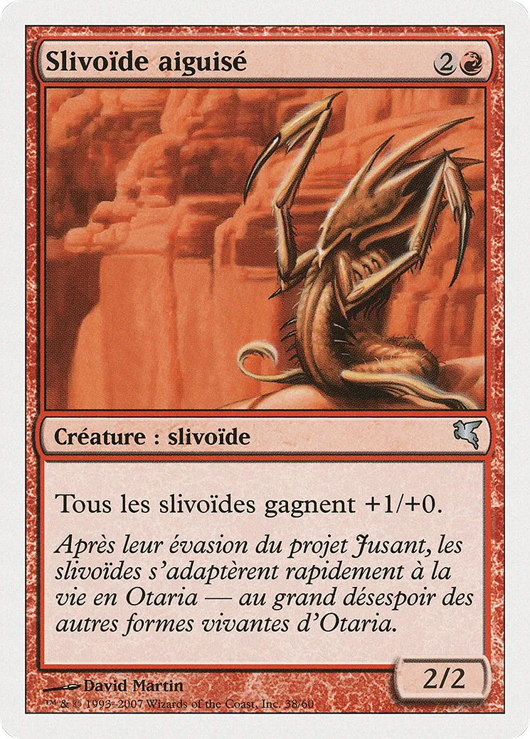 Slivoïde aiguisé — Salvat 2005 — Magic: The Gathering