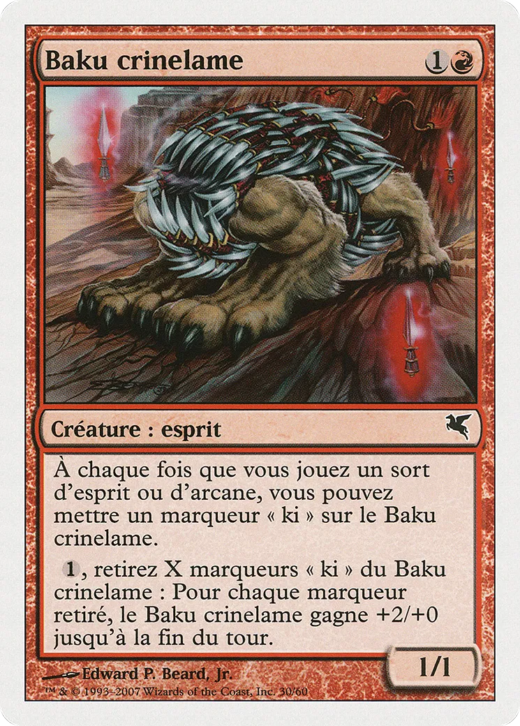 Baku crinelame — Salvat 2005 — Magic: The Gathering