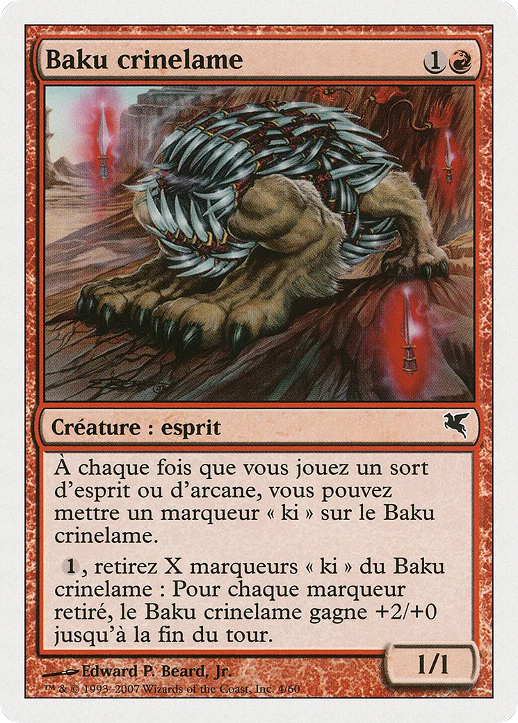 Baku crinelame — Salvat 2005 — Magic: The Gathering