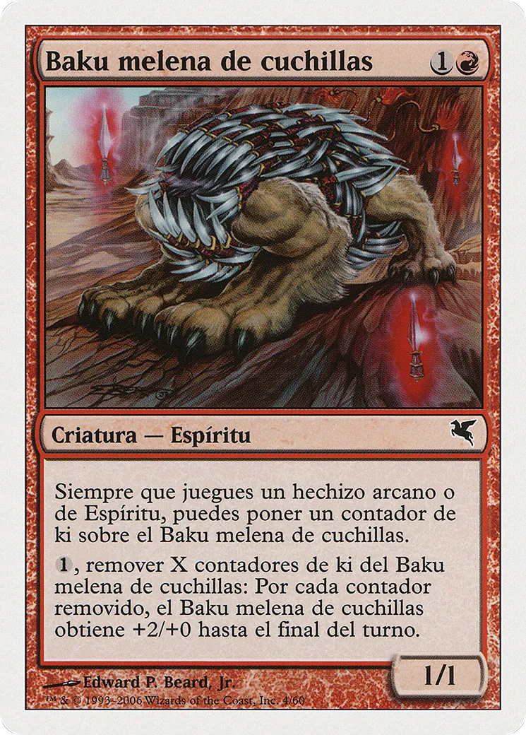 Blademane Baku — Salvat 2005 — Magic: The Gathering