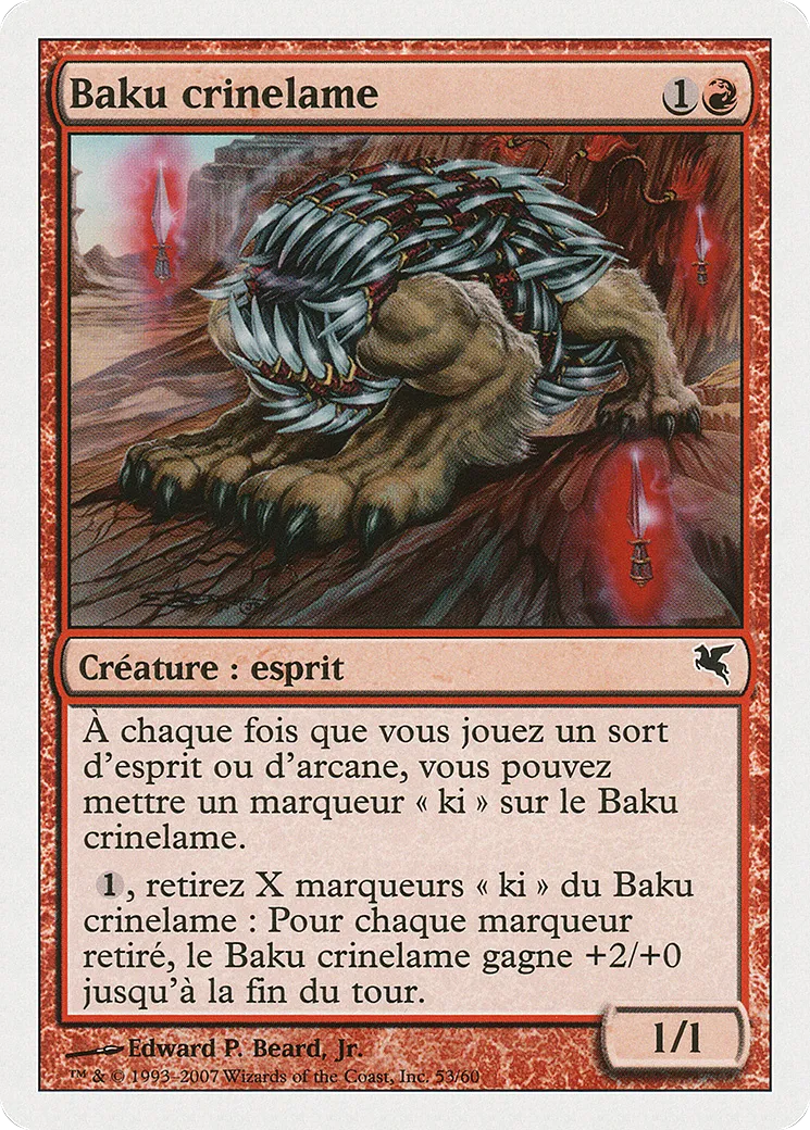 Baku crinelame — Salvat 2005 — Magic: The Gathering
