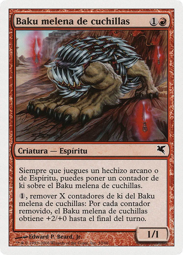 Blademane Baku — Salvat 2005 — Magic: The Gathering