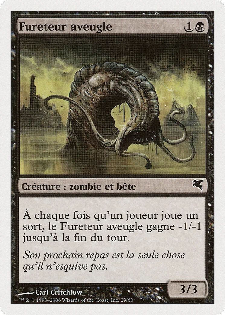 Fureteur aveugle — Salvat 2005 — Magic: The Gathering