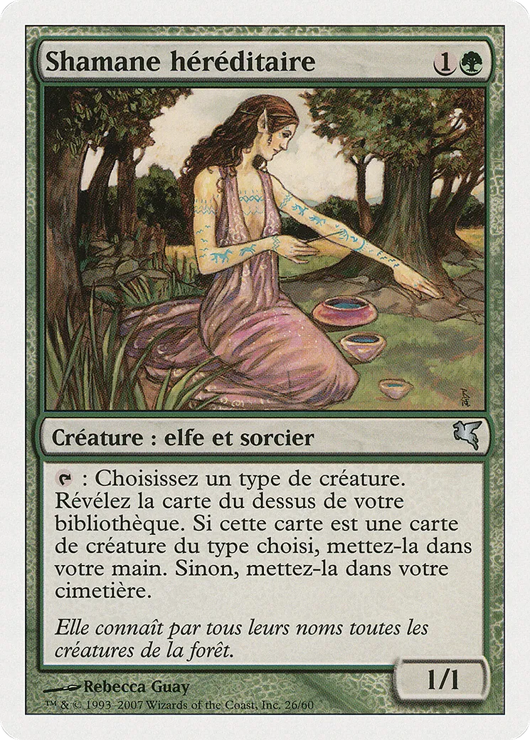 Shamane héréditaire — Salvat 2005 — Magic: The Gathering