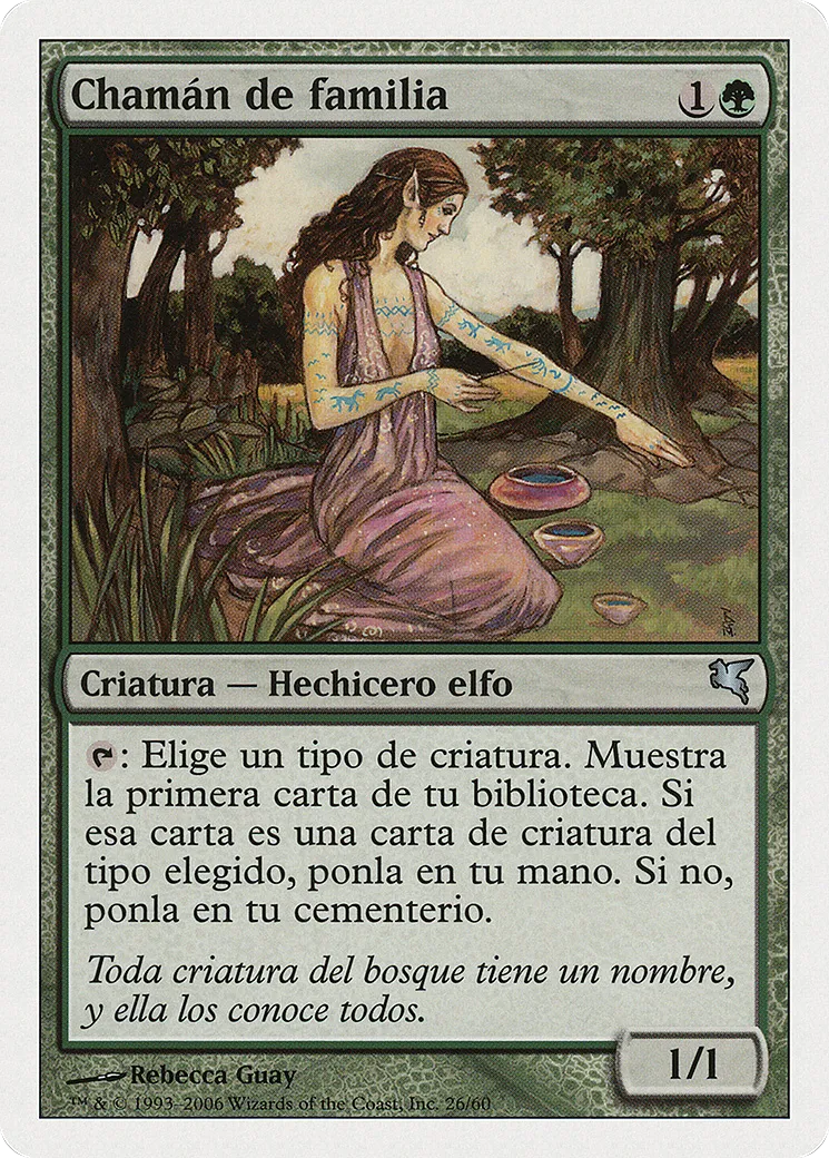 Bloodline Shaman — Salvat 2005 — Magic: The Gathering