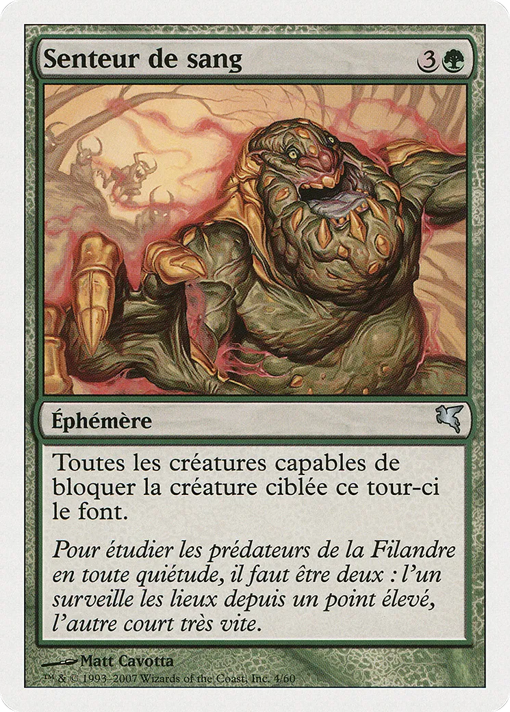 Senteur de sang — Salvat 2005 — Magic: The Gathering