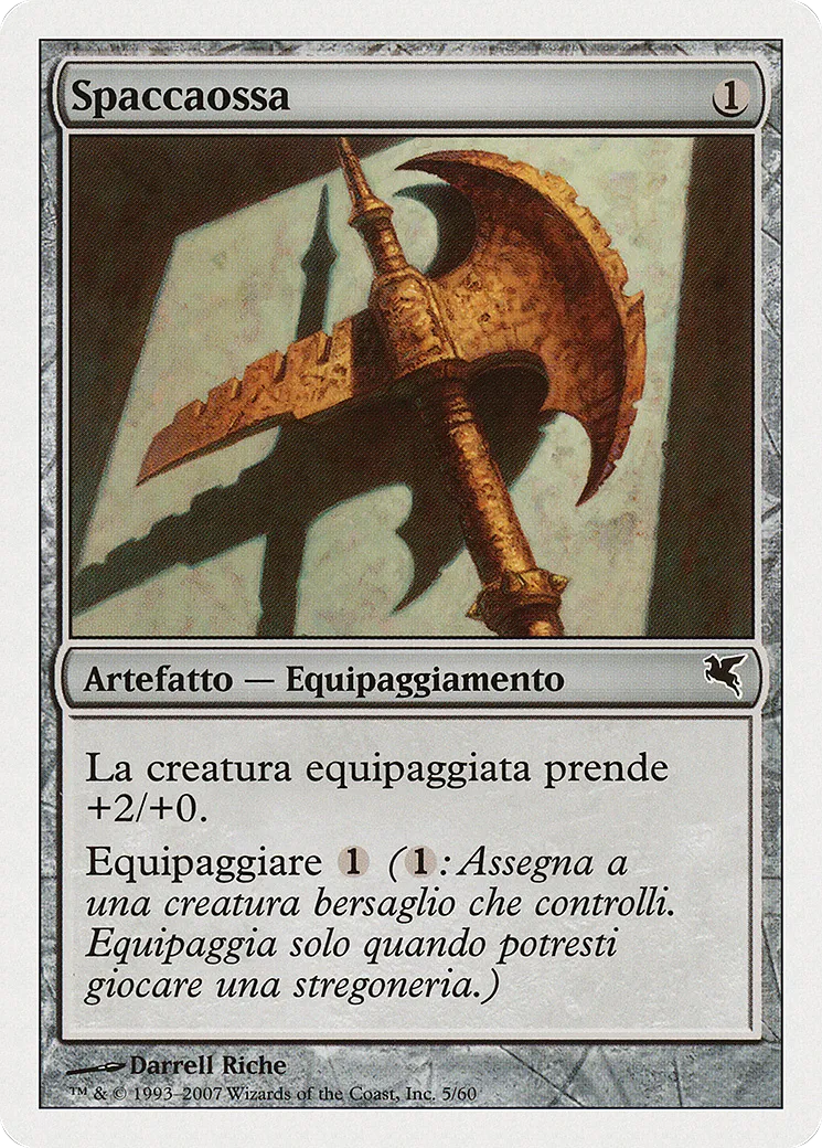 Bonesplitter — Salvat 2005 — Magic: The Gathering