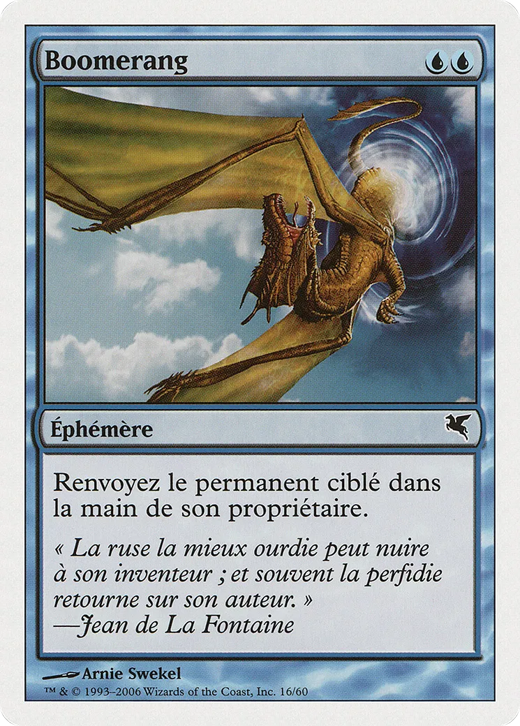 Boomerang — Salvat 2005 — Magic: The Gathering