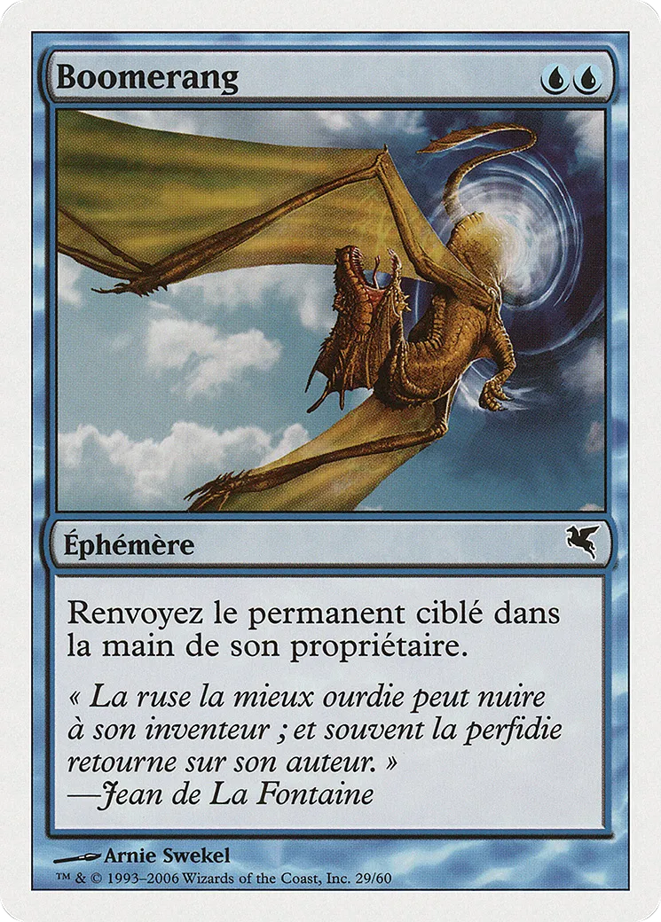 Boomerang — Salvat 2005 — Magic: The Gathering
